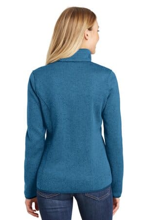 Port Authority Ladies Sweater Fleece Jacket, Product