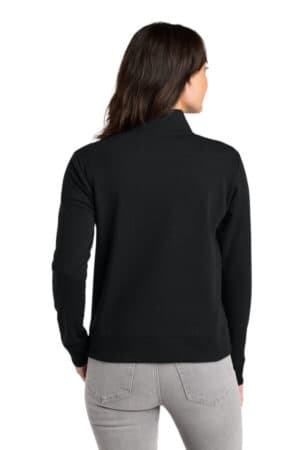 twpumブラック42 TravisMathew TM1WW003 Ladies Crestview 1/4-Zip - Black | Full Source