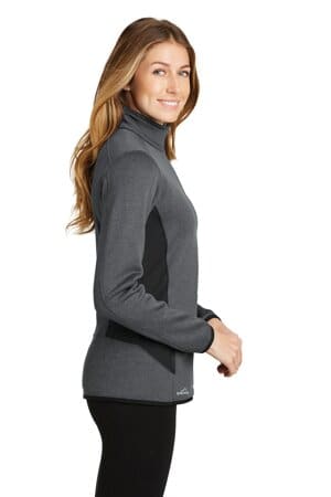 Eddie Bauer Women's Full-Zip Heather Stretch Fleece Jacket