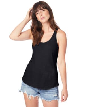 BLACK Alternative 05054BP ladies' backstage vintage jersey tank