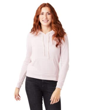 ECO ROSE QUARTZ Alternative 09596F2 ladies' athletics eco-fleece hoodie