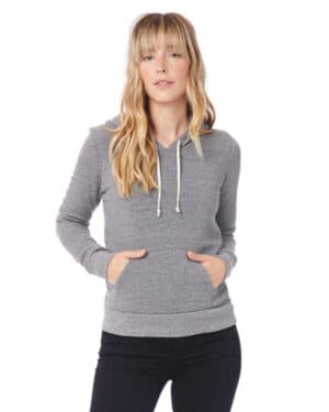 ECO GREY Alternative 09596F2 ladies' athletics eco-fleece hoodie