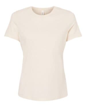 HEATHER NATURAL Bella canvas 6400CVC womens relaxed fit heather cvc tee