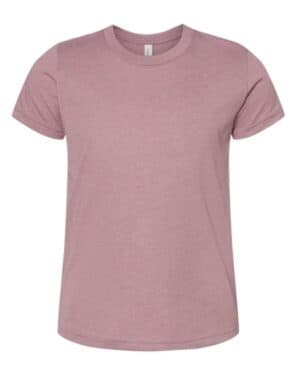 HEATHER ORCHID Bella canvas 3001YCVC youth cvc jersey tee
