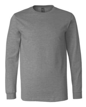 DEEP HEATHER Bella canvas 3501CVC heather cvc long sleeve tee
