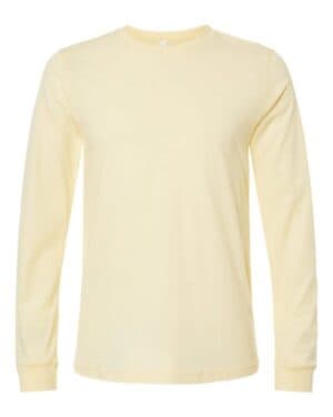 HEATHER FRENCH VANILLA Bella canvas 3501CVC heather cvc long sleeve tee