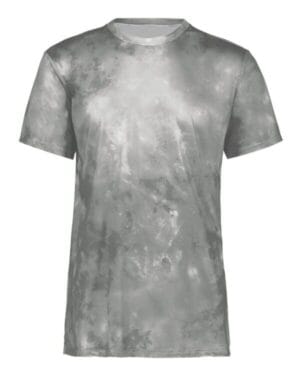 SILVER CLOUD PRINT Holloway 222596 cotton-touch cloud t-shirt
