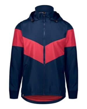 NAVY/ SCARLET Holloway 229527 potomac hooded jacket