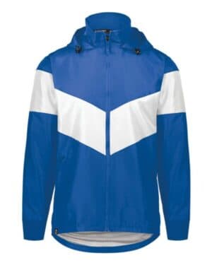 ROYAL/ WHITE Holloway 229527 potomac hooded jacket
