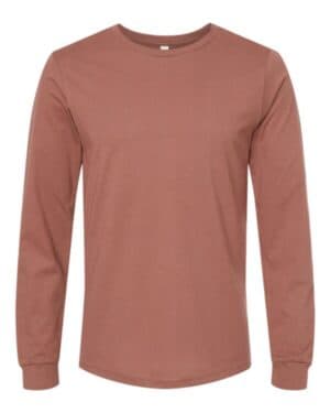 CHESTNUT Bella canvas 3501 jersey long sleeve tee