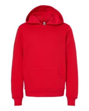 RED Bella canvas 3719Y youth sponge fleece hoodie