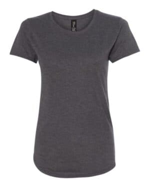 DARK HEATHER Gildan 6750L softstyle womens triblend t-shirt