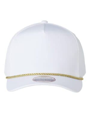 WHITE/ METALLIC GOLD Imperial 5054 the wrightson cap