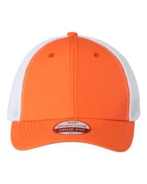 ORANGE/ WHITE Imperial X210SM the original sport mesh cap