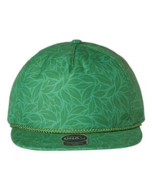 GREEN FLORAL Imperial DNA010 the aloha rope cap