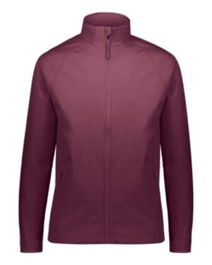 MAROON Holloway 229521 featherlight soft shell jacket