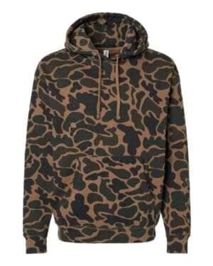 DUCK CAMO Independent trading co IND4000 heavyweight hooded sweatshirt