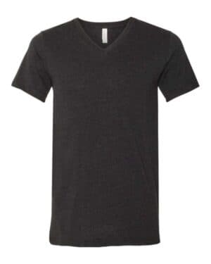 BLACK HEATHER Bella canvas 3005CVC heather cvc v-neck tee