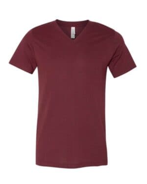 HEATHER CARDINAL Bella canvas 3005CVC heather cvc v-neck tee