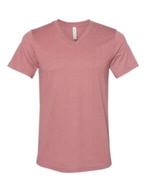 HEATHER MAUVE Bella canvas 3005CVC heather cvc v-neck tee