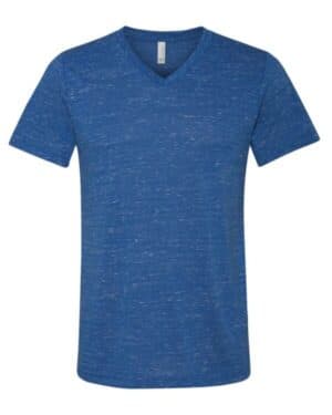 TRUE ROYAL MARBLE Bella canvas 3655 textured jersey v-neck tee