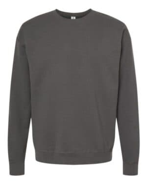 CHARCOAL Tultex 340 fleece crewneck sweatshirt