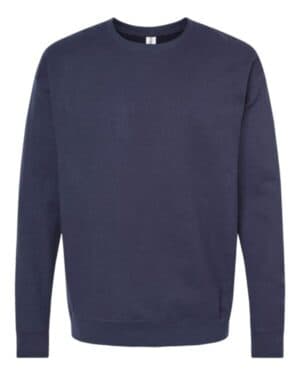 NAVY Tultex 340 fleece crewneck sweatshirt
