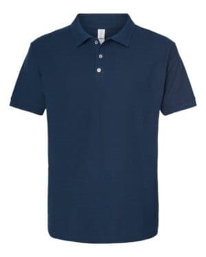 NAVY Tultex 400 50/50 sport pique polo