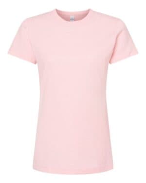 PINK Tultex 216 women's fine jersey classic fit t-shirt