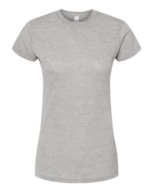 HEATHER GREY Tultex 240 women's poly-rich t-shirt