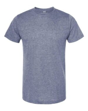 HEATHER DENIM Tultex 241 poly-rich t-shirt
