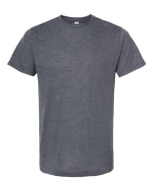 HEATHER NAVY Tultex 241 poly-rich t-shirt