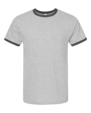Tultex 246 fine jersey ringer t-shirt