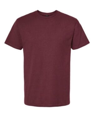 BURGUNDY Tultex 290 heavyweight jersey t-shirt