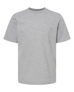 HEATHER GREY Tultex 295 youth heavyweight jersey t-shirt