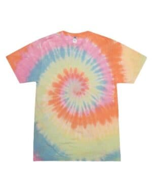 PASTEL Colortone 1090 festival tie-dyed burnout t-shirt