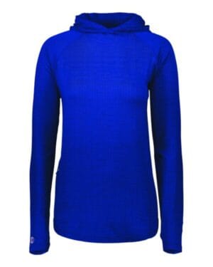 ROYAL HEATHER 222753 women's 3d regulate lightweight hooded pullover