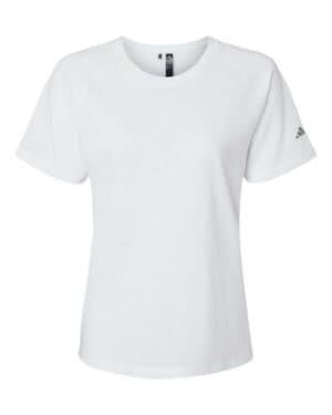 WHITE Adidas A557 women's blended t-shirt