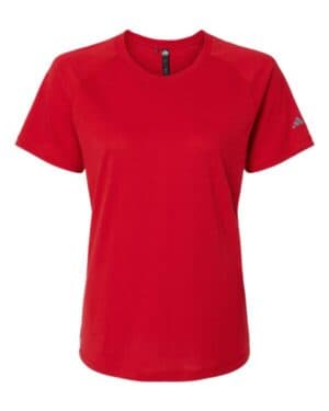 POWER RED Adidas A557 women's blended t-shirt