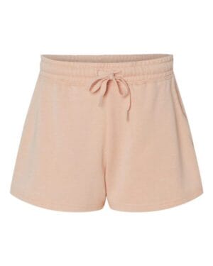 PRM20SRT womens lightweight california wave wash fleece shorts
