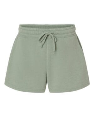 SAGE PRM20SRT womens lightweight california wave wash fleece shorts