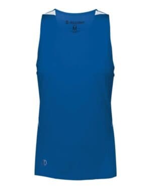 ROYAL/ WHITE Holloway 221335 women's pr max track racerback jersey