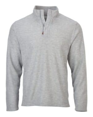 OXFORD HEATHER Boxercraft BM5201 sullivan quarter-zip pullover