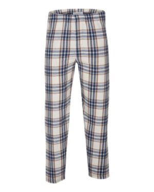 NATURAL INDIGO PLAID Boxercraft BM6624 harley flannel pants