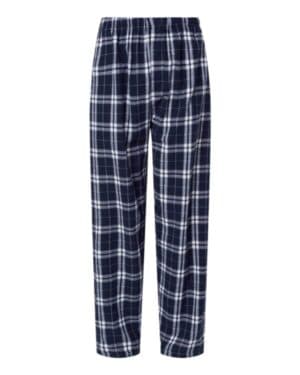 NAVY/ SILVER Boxercraft BM6624 harley flannel pants