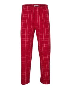 CRIMSON FIELD DAY PLAID Boxercraft BM6624 harley flannel pants