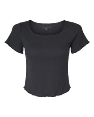BLACK Boxercraft BW2403 women's baby rib t-shirt