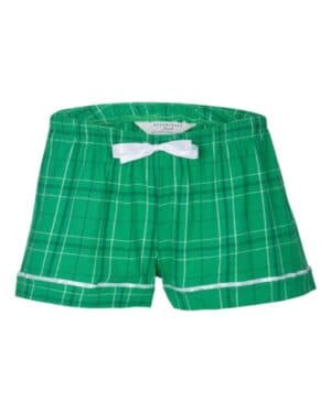 KELLY FIELD DAY PLAID Boxercraft BW6501 women's flannel shorts