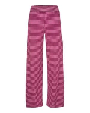 ORCHID/ WHITE Boxercraft BW6615 women's evelyn pants