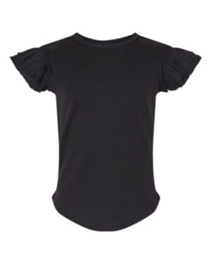 Rabbit skins 3339 toddler flutter sleeve tee